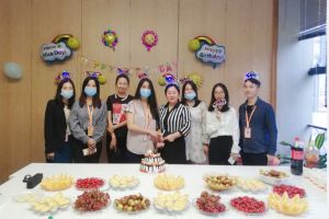 2020年11月份新澳彩（中国）员工生日会 生活需要仪式感，工作需要归
