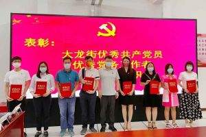 新澳彩（中国）新澳彩党支部荣获先进党组织称号、陈文舒党支部书记荣获优秀党
