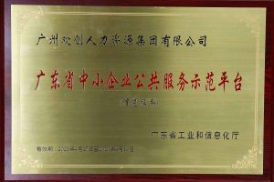 新澳彩（中国）新澳彩被认定为2022年广东省中小企业公共服务示范平台